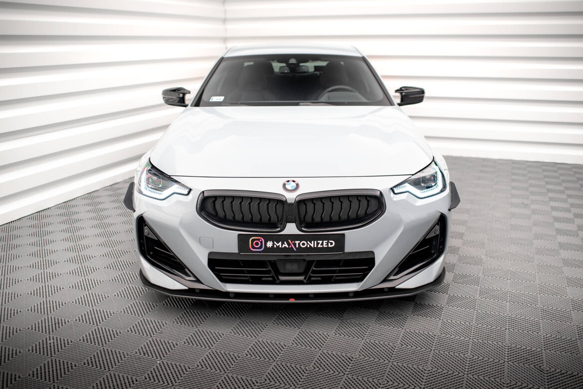 Street Pro Cup Spoilerlippe Front Ansatz passend für BMW 2 Coupe M-Paket / M240i G42 rot