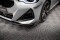 Street Pro Cup Spoilerlippe Front Ansatz für BMW 2 Coupe M-Paket / M240i G42 SCHWARZ+ HOCHGLANZ FLAPS
