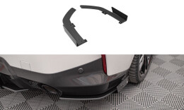 Street Pro Heck Ansatz Flaps Diffusor passend für BMW 2 Coupe M-Paket G42 SCHWARZ+ HOCHGLANZ FLAPS