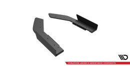 Street Pro Heck Ansatz Flaps Diffusor für BMW 2 Coupe M240i G42 schwarz+ Hochglanz Flaps