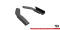 Street Pro Heck Ansatz Flaps Diffusor passend für BMW 2 Coupe M240i G42 SCHWARZ+ HOCHGLANZ FLAPS