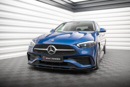 Cup Spoilerlippe Front Ansatz V.1 passend für Mercedes-Benz C AMG-Line / 43 AMG W206 schwarz Hochglanz