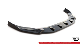 Cup Spoilerlippe Front Ansatz V.1 passend für Audi A4 S-Line / S4 B9 Facelift schwarz Hochglanz