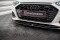 Cup Spoilerlippe Front Ansatz V.2 für Audi A4 S-Line / S4 B9 Facelift schwarz Hochglanz