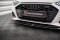 Cup Spoilerlippe Front Ansatz V.2 passend für Audi A4 S-Line / S4 B9 Facelift schwarz Hochglanz