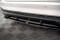 Mittlerer Cup Diffusor Heck Ansatz V.1 passend für Audi A4 S-Line B9 Facelift schwarz Hochglanz