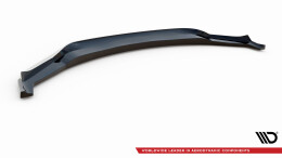 Cup Spoilerlippe Front Ansatz V.3 für BMW X5 M F85 / X6 M F86 schwarz Hochglanz