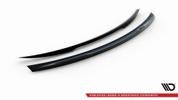 Heck Spoiler Aufsatz Abrisskante 3D passend für Mercedes-Benz S AMG-Line W223 schwarz Hochglanz