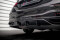 Mittlerer Cup Diffusor Heck Ansatz DTM Look passend für Mercedes-Benz S AMG-Line W223 schwarz Hochglanz