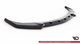 Cup Spoilerlippe Front Ansatz V.2 passend für Infiniti Q50 S Mk1 schwarz Hochglanz