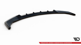 Cup Spoilerlippe Front Ansatz V.2 passend für Infiniti Q50 S Mk1 schwarz Hochglanz