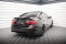 Mittlerer Cup Diffusor Heck Ansatz passend für Infiniti Q50 S Mk1 schwarz Hochglanz