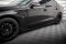 Seitenschweller Ansatz Cup Leisten V.1 passend für Infiniti Q50 S Mk1 schwarz Hochglanz