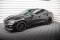 Seitenschweller Ansatz Cup Leisten V.1 passend für Infiniti Q50 S Mk1 schwarz Hochglanz