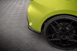 Heck Ansatz Flaps Diffusor V.5 für (Für heckansatz v.3) BMW 1er M-Paket /  M135i / 128ti F40 schwarz Hochglanz