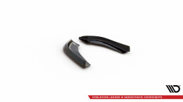 Heck Ansatz Flaps Diffusor V.5 passend für (passend für heckansatz v.3) BMW 1er F40 M-Paket/ M135i schwarz Hochglanz