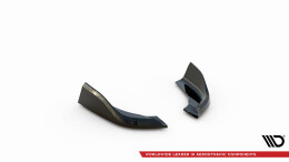 Street+ Heck Ansatz Flaps V.6 passend für BMW 1er M-Paket / M135i / 128ti F40 schwarz Hochglanz
