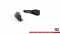 Heck Ansatz Flaps Diffusor V.6 passend für (passend für heckansatz v.3) BMW 1er F40 M-Paket/ M135i schwarz Hochglanz