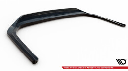 Mittlerer Cup Diffusor Heck Ansatz DTM Look passend für Lexus ES F Sport Mk7 schwarz Hochglanz