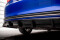 Mittlerer Cup Diffusor Heck Ansatz DTM Look passend für Lexus ES F Sport Mk7 schwarz Hochglanz