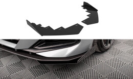 Front Stoßstange Flaps für BMW 2 Coupe M-Paket / M240i G42 schwarz Hochglanz