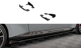 Seitenschweller Flaps für BMW 2 Coupe M-Paket / M240i G42 Flaps Hochglanz