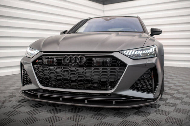 Carbon Cup Spoilerlippe Front Ansatz für Audi RS6 C8 / RS7 C8