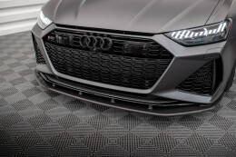 Carbon Fiber Cup Spoilerlippe Front Ansatz für Audi RS6 C8 / RS7 C8