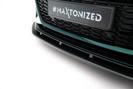 Carbon Fiber Spoilerlippe Front Ansatz passend für Audi RS7 C8