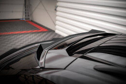Oberer Heck Spoiler Aufsatz Abrisskante für Lamborghini Urus Mk1 schwarz Hochglanz B-Ware ohne Schutzfolie