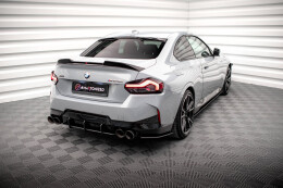 Street Pro Heck Ansatz Flaps Diffusor für BMW 2 Coupe M240i G42 schwarz