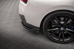 Heck Ansatz Flaps Diffusor V.2 + Flaps passend für BMW 2 Coupe M-Paket G42