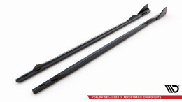 Seitenschweller Ansatz Cup Leisten V.2 für + Flaps für BMW 2 Coupe M-Paket / M240i G42