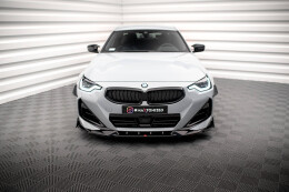 Cup Spoilerlippe Front Ansatz V.2 + Flaps für BMW 2...