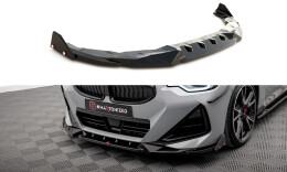 Cup Spoilerlippe Front Ansatz V.2 + Flaps für BMW 2...