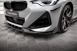 Cup Spoilerlippe Front Ansatz V.2 + Flaps für BMW 2 Coupe M-Paket / M240i G42
