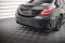 Mittlerer Cup Diffusor Heck Ansatz DTM Look passend für Mercedes-Benz C AMG-Line W205 Facelift schwarz Hochglanz