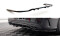Mittlerer Cup Diffusor Heck Ansatz DTM Look passend für Mercedes-Benz C AMG-Line W205 Facelift schwarz Hochglanz