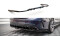 Mittlerer Cup Diffusor Heck Ansatz DTM Look passend für Mercedes-AMG C 43 Limousine / Kombi W205 / S205 Facelift schwarz Hochglanz
