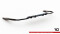 Mittlerer Cup Diffusor Heck Ansatz DTM Look passend für Mercedes-AMG C 43 Limousine / Kombi W205 / S205 Facelift schwarz Hochglanz