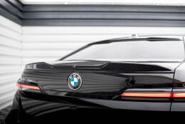 Heck Spoiler Aufsatz Abrisskante 3D passend für BMW 7 M-Paket / M760e / i7 M-Paket / 7 Standard G70 schwarz Hochglanz