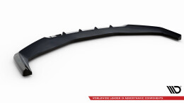 Cup Spoilerlippe Front Ansatz V.1 passend für BMW 7 M-Paket / M760e / i7 M-Paket G70  schwarz Hochglanz