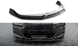 Cup Spoilerlippe Front Ansatz V.2 passend für BMW 7 M-Paket / M760e / i7 M-Paket G70  schwarz Hochglanz