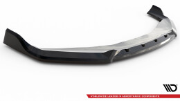 Cup Spoilerlippe Front Ansatz V.2 passend für BMW 7 M-Paket / M760e / i7 M-Paket G70  schwarz Hochglanz