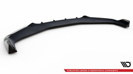 Cup Spoilerlippe Front Ansatz V.2 passend für BMW 7 M-Paket / M760e / i7 M-Paket G70  schwarz Hochglanz
