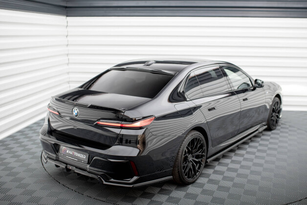Heckscheiben Spoiler für BMW 7 G70 schwarz Hochglanz