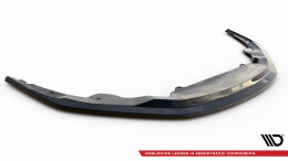 Cup Spoilerlippe Front Ansatz V.2 für Audi R8 Mk2 Facelift schwarz Hochglanz