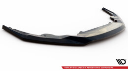 Cup Spoilerlippe Front Ansatz V.3 für Audi R8 Mk2 Facelift schwarz Hochglanz