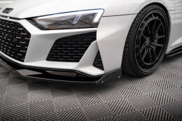 Cup Spoilerlippe Front Ansatz V.3 +Flaps für Audi R8 Mk2 Facelift