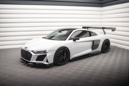 Seitenschweller Ansatz Cup Leisten V.2 passend für + Flaps passend für Audi R8 Mk2 Facelift